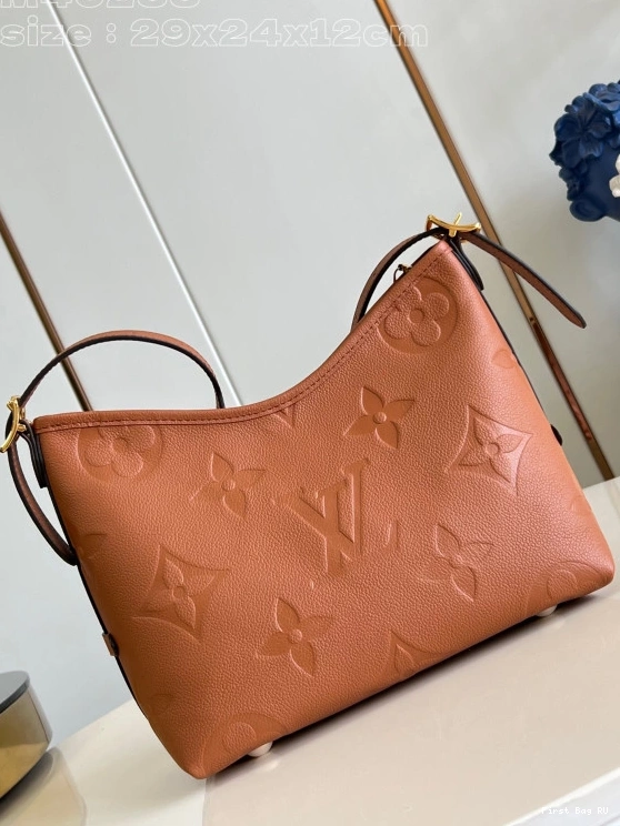 First bag ru PM-29*24*12cm LOUIS CARRYALL VUITTON 0822
